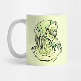 Dramabite Zombie S Letter Initial Typography Text Character Statement Mug